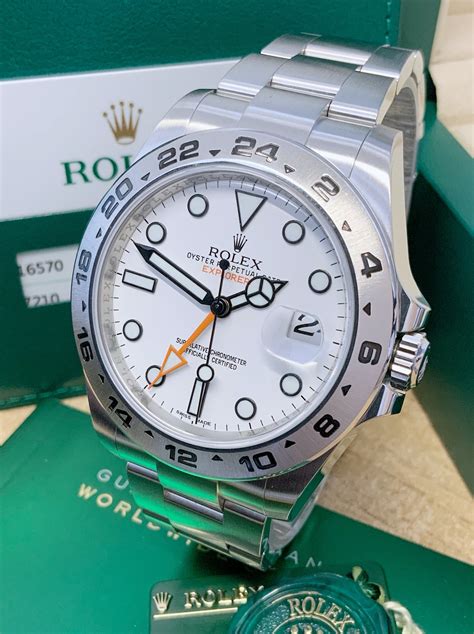 pre-owned rolex explorer ii|explorer 2 rolex 42mm.